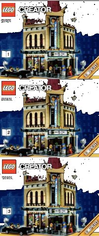 LEGO part Palace Cinema 10232-1