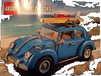LEGO onderdeel Volkswagen Beetle (VW Beetle) 10252-1