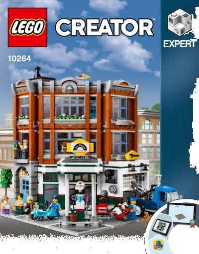 LEGO onderdeel Corner Garage (10264-1)