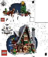 LEGO part Elf Club House 10275-1