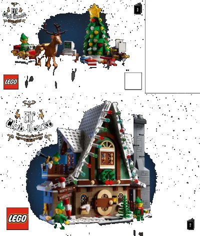 LEGO onderdeel Elf Club House (10275-1)