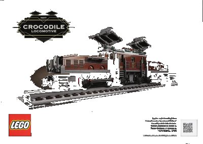 LEGO onderdeel Crocodile Locomotive (10277-1)
