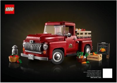 LEGO onderdeel Pickup Truck (10290-1)