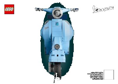 LEGO onderdeel Vespa 125 (10298-1)