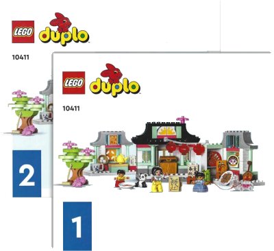 LEGO onderdeel Learn about Chinese Culture (10411-1)