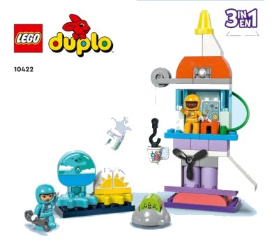 LEGO onderdeel 3in1 Space Shuttle Adventure (10422-1)