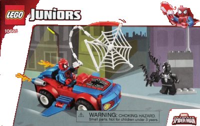 LEGO onderdeel Spider-Man: Spider-Car Pursuit (10665-1)