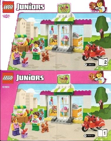 LEGO onderdeel Supermarket Suitcase (10684-1)