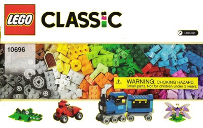 LEGO part Caja Mediana de Ladrillos Creativos (10696-1)
