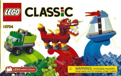 LEGO onderdeel Creative Box (10704-1)