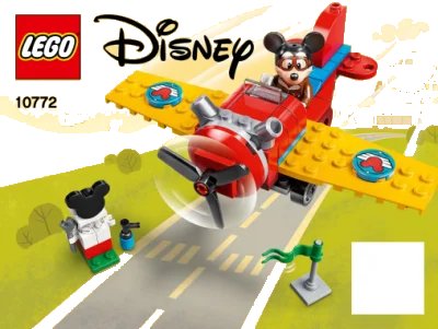LEGO onderdeel Mickey Mouse's Propeller Plane (10772-1)