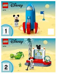 LEGO part Mickey Mouse & Minnie Mouse's Space Rocket 10774-1