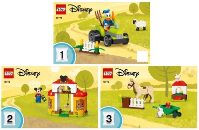 LEGO onderdeel Mickey Mouse & Donald Duck's Farm (10775-1)