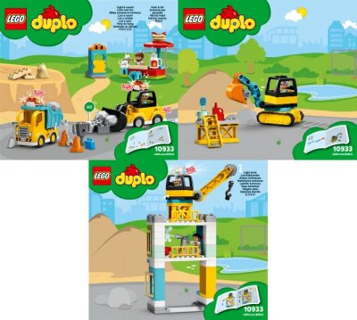 LEGO onderdeel Tower Crane & Construction (10933-1)