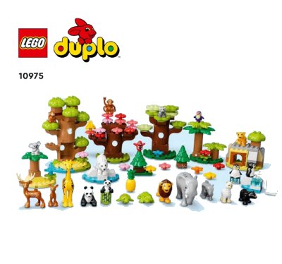LEGO onderdeel Wild Animals of the World (10975-1)