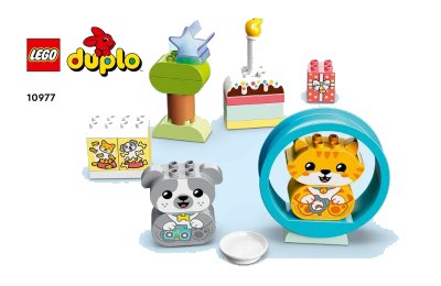 LEGO onderdeel My First Puppy & Kitten with Sounds (10977-1)