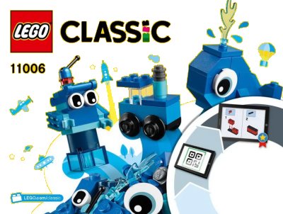 LEGO onderdeel Creative Blue Bricks (11006-1)