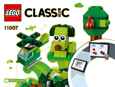 LEGO onderdeel Creative Green Bricks (11007-1)