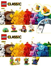 LEGO part Creative Transparent Bricks 11013-1