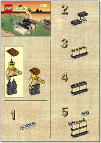 LEGO part Adventurers Raft 1182-1