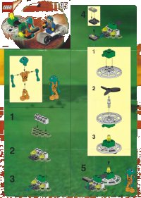 LEGO part Polybag Rencontre Alien 1195-1