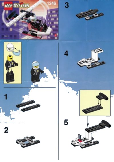 LEGO onderdeel Helicopter (1246-1)