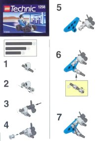 LEGO onderdeel Buggy 1258-1