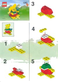 LEGO onderdeel Paashaas 1263-1