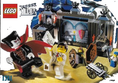 LEGO onderdeel Vampire's Crypt (1381-1)