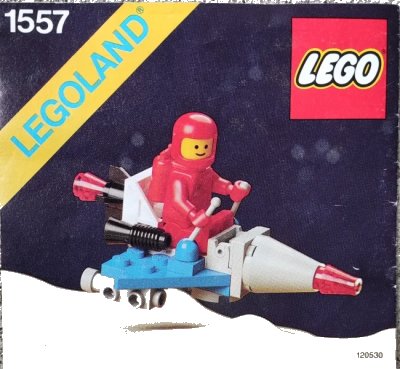 LEGO onderdeel Scooter (1557-1)