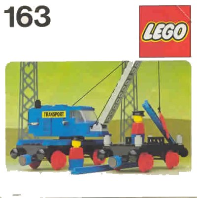 LEGO onderdeel Cargo Wagon (163-1)