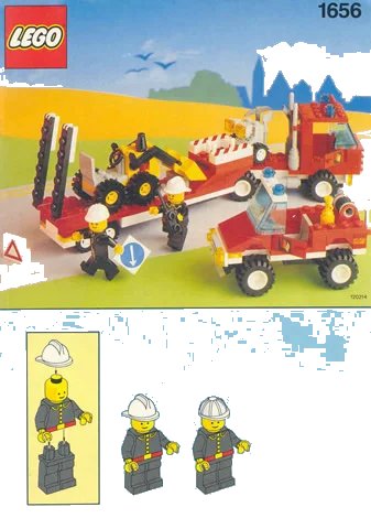 LEGO onderdeel Evacuation Team (1656-1)