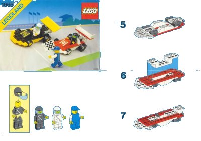 LEGO onderdeel Dual FX Racers (1665-1)