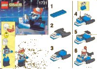 LEGO part Ice Planet Scooter 1731-1