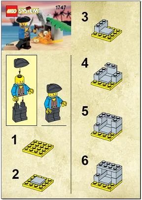 LEGO onderdeel Treasure Surprise (1747-1)