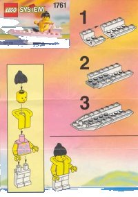 LEGO part Paradisa Speedboat 1761-1