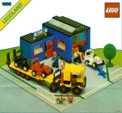 LEGO onderdeel Car Repair Shop (1966-1)