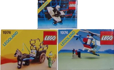 LEGO onderdeel Legoland Triple Pack (1974-1)