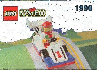 LEGO onderdeel F1 Race Car (1990-1)