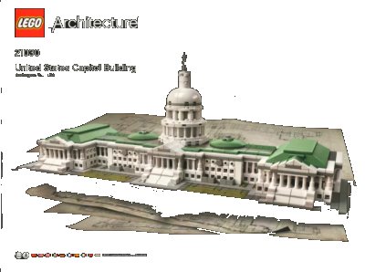 LEGO onderdeel United States Capitol Building (21030-1)
