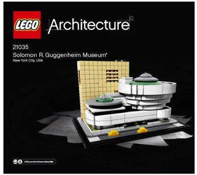LEGO onderdeel Solomon R. Guggenheim Museum (21035-1)