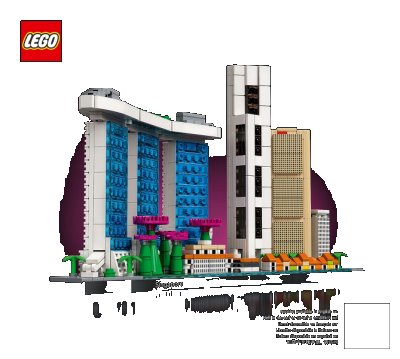 LEGO part Singapore (21057-1)