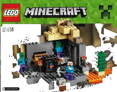 LEGO onderdeel The Dungeon (21119-1)