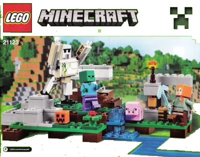 LEGO onderdeel The Iron Golem (21123-1)