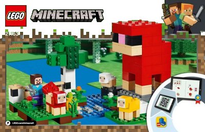 LEGO onderdeel The Wool Farm (21153-1)