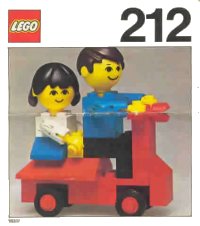 LEGO part Scooter 212-2