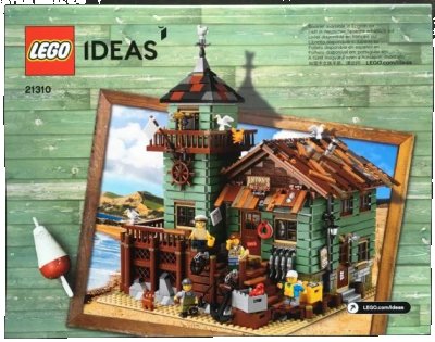 LEGO onderdeel Old Fishing Store (21310-1)