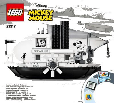 LEGO onderdeel Steamboat Willie (21317-1)
