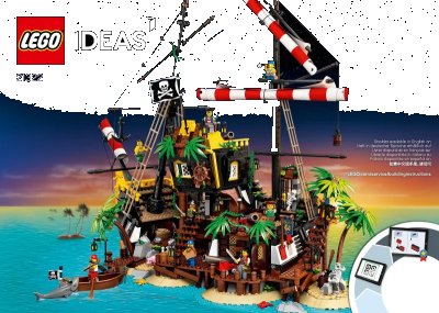 LEGO onderdeel Pirates of Barracuda Bay (21322-1)