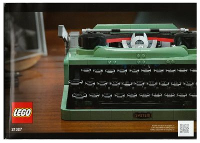 LEGO onderdeel Typewriter (21327-1)